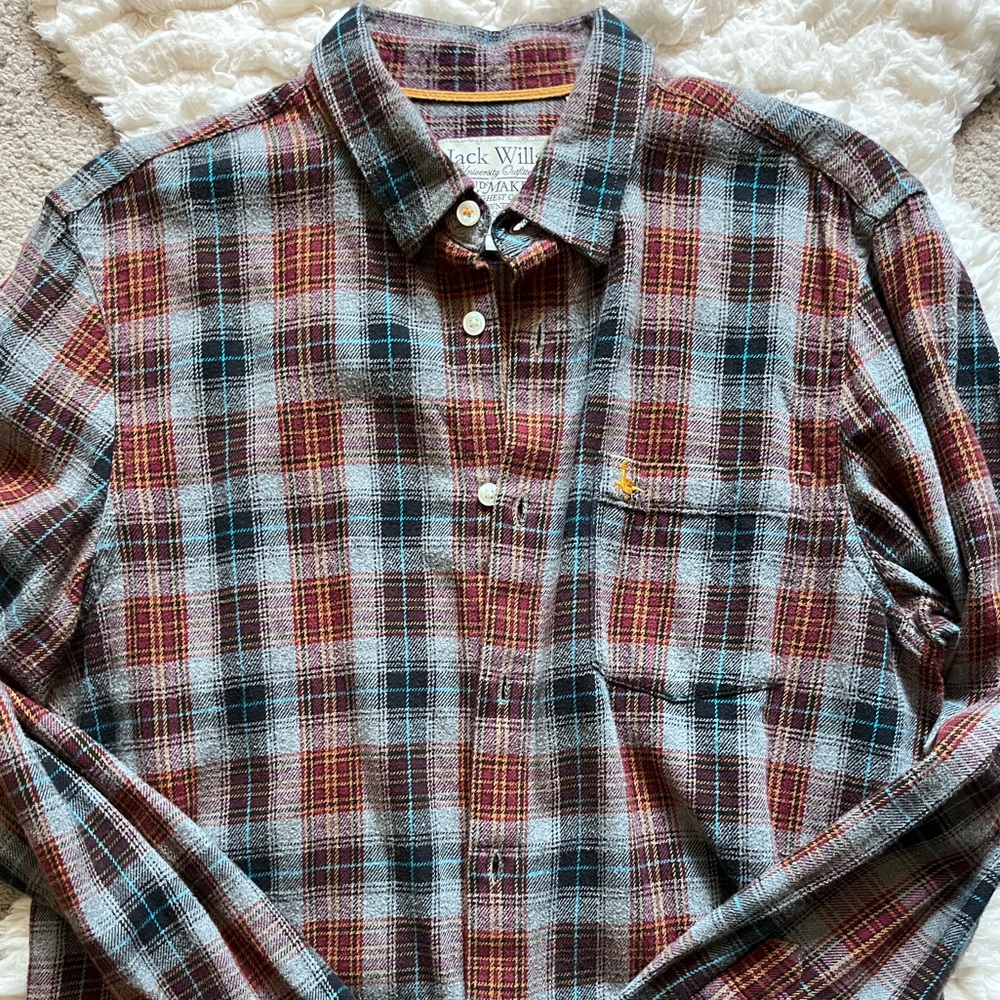Jack Wills men’s flannel M